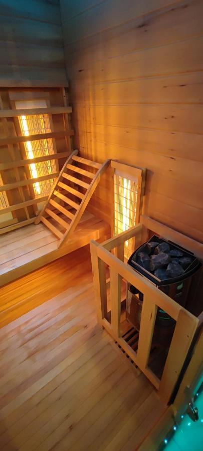 La Kaz Rhumantique Sauna And Spa Privatif La Rivière-Saint-Sauveur Εξωτερικό φωτογραφία