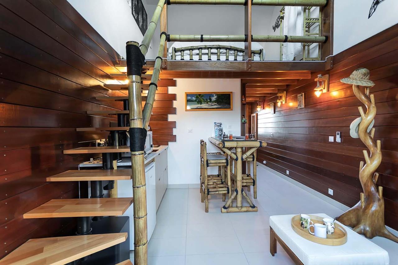 La Kaz Rhumantique Sauna And Spa Privatif La Rivière-Saint-Sauveur Εξωτερικό φωτογραφία