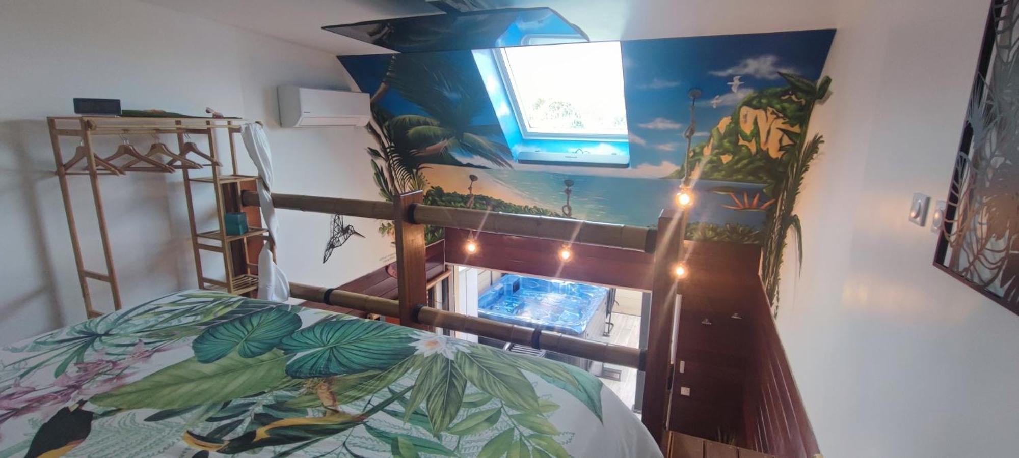 La Kaz Rhumantique Sauna And Spa Privatif La Rivière-Saint-Sauveur Εξωτερικό φωτογραφία